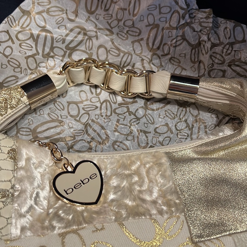 Bebe Logo Patchwork Shoulder Bag - image 4